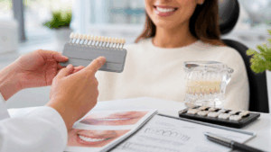 Cosmetic Dentist in Southampton, PA: What Can a Smile Makeover Include? 1 Cosmetic dentist smile makeover consultation in Southampton PA